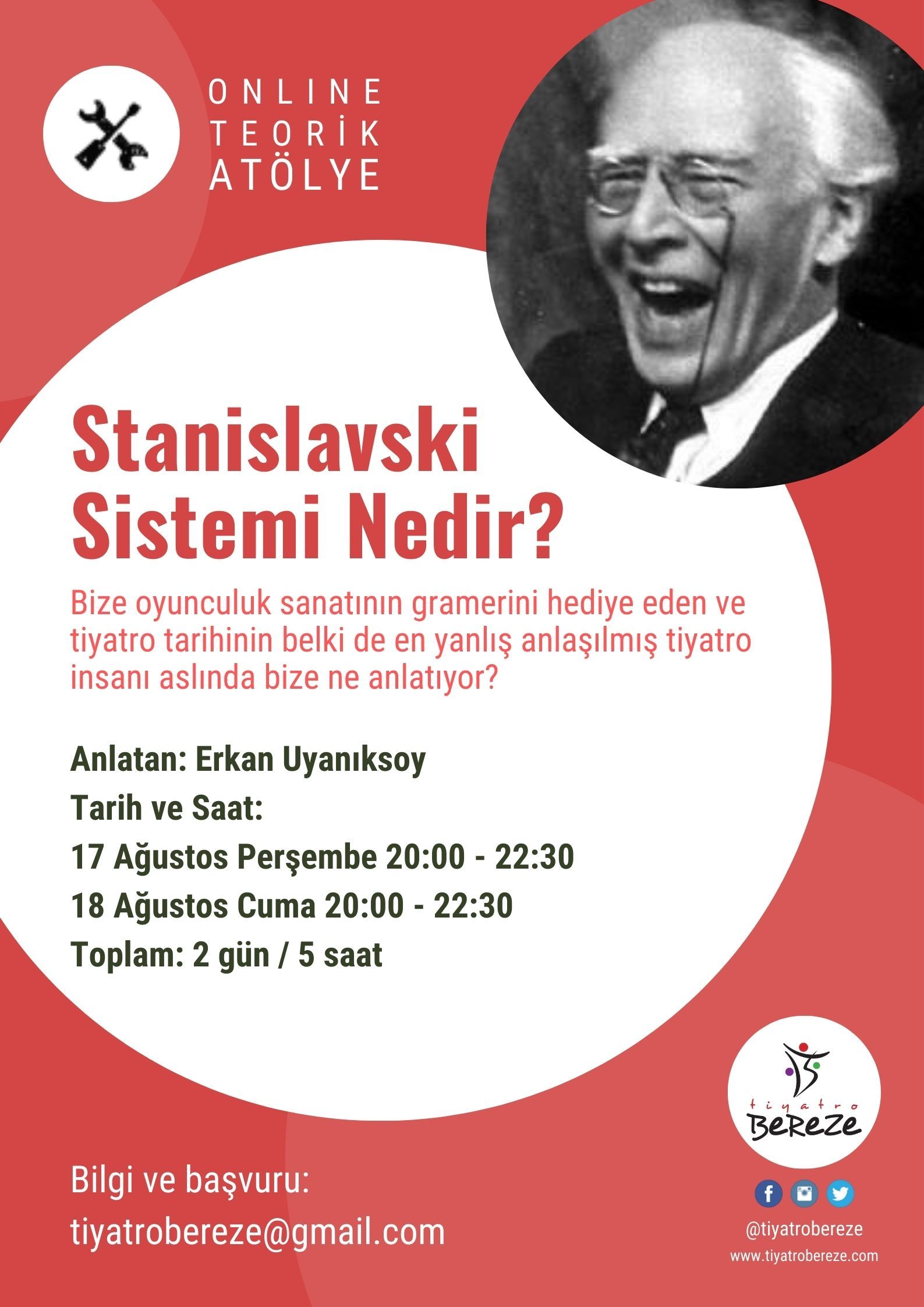 Stanislavski System - Online Theoretical Workshop